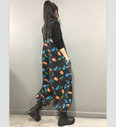 Animal Print Loose Jumpsuit